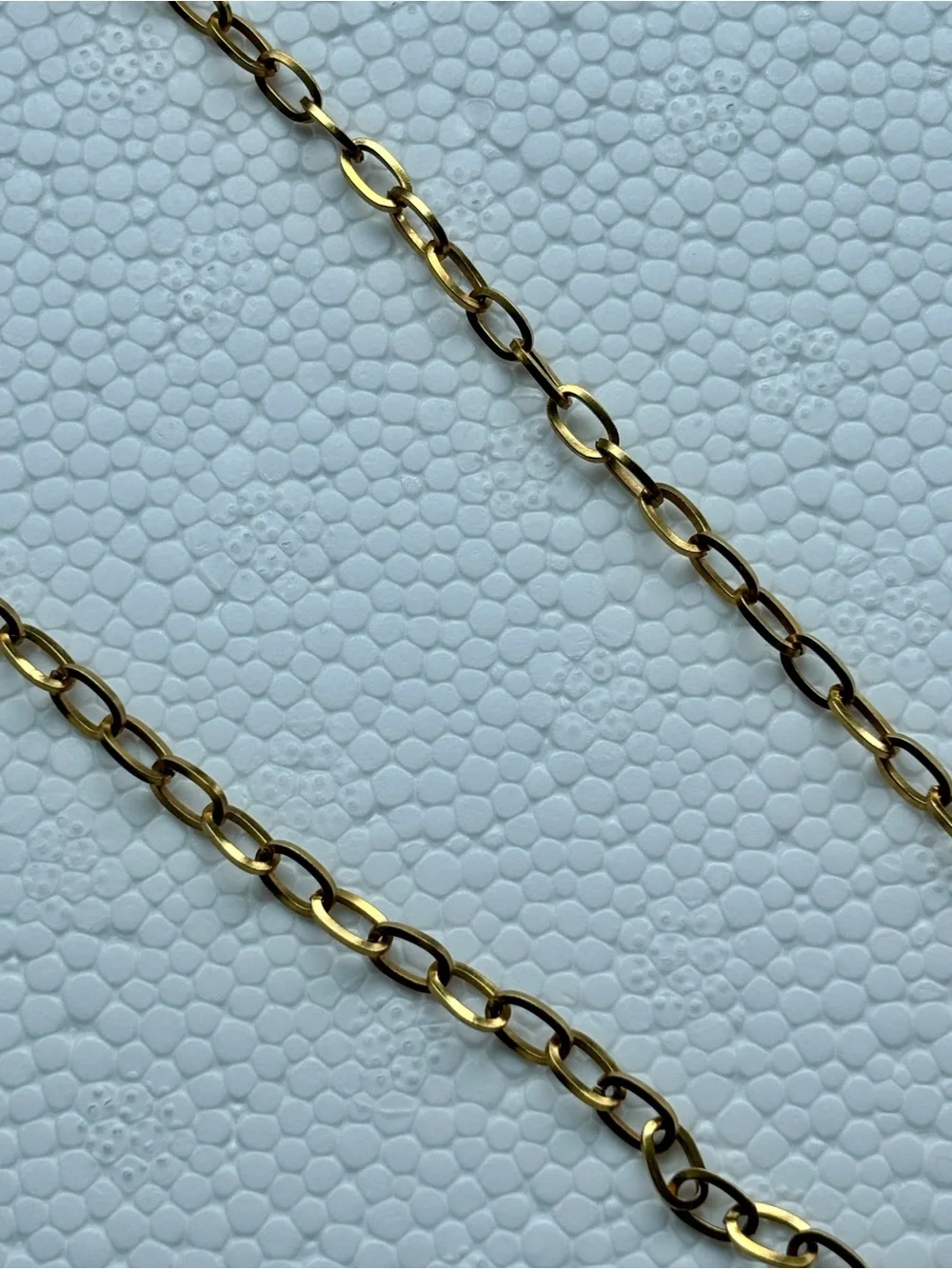 Source Unknown Gold and Rose Gold Cross Pendant Necklace with Crystal Accents